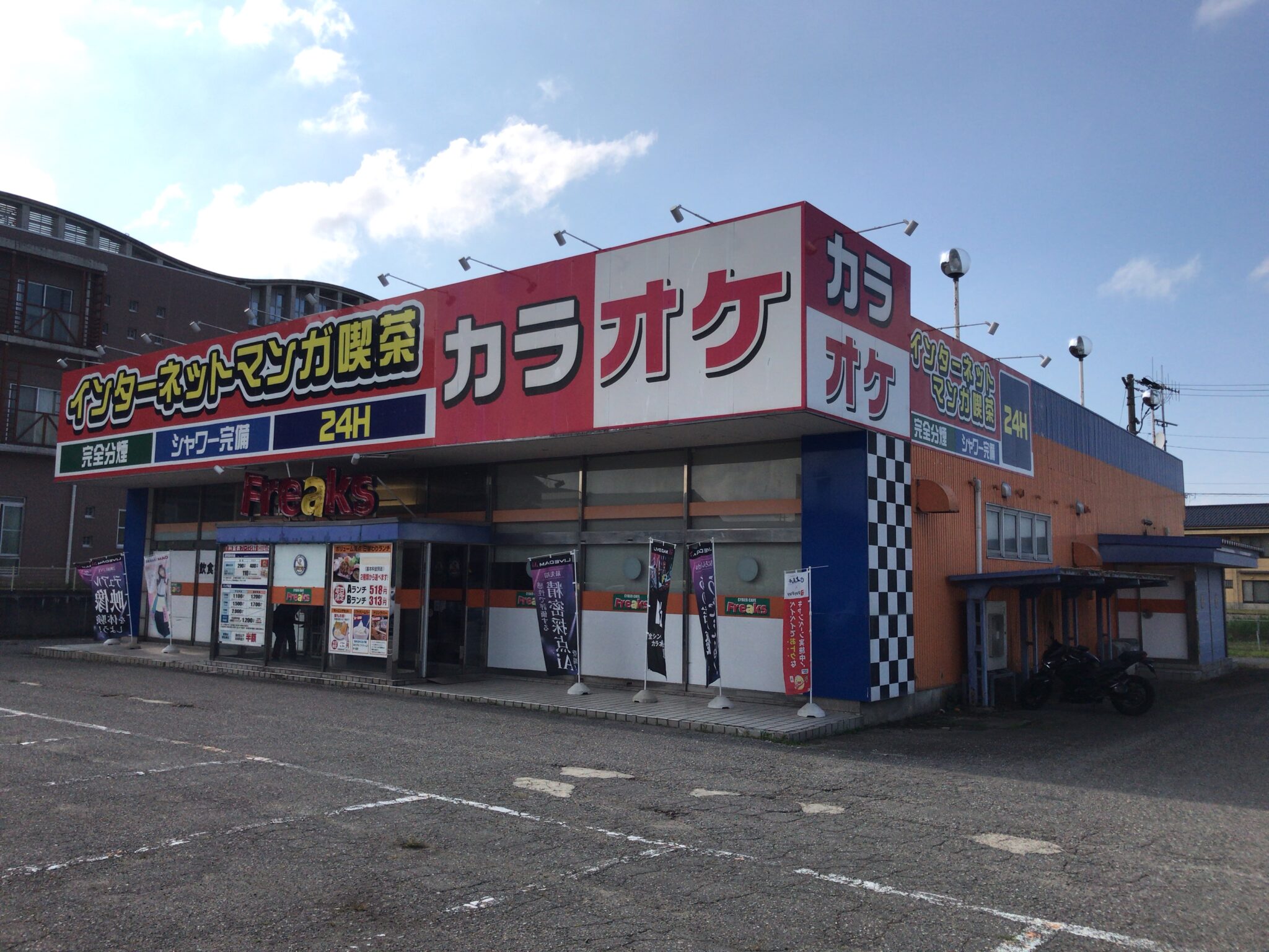 徳田駅から車で5分 フリークス 七尾店をレポート ヒマップ
